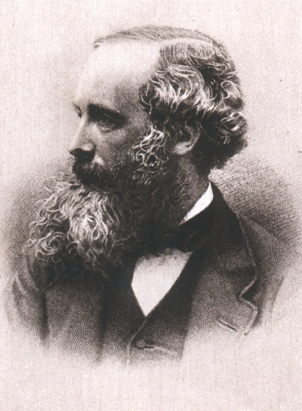 Portrait of James Clerk Maxwell.
